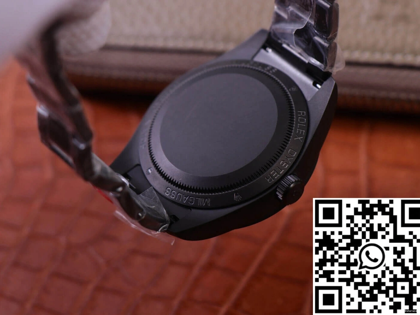 JB Rolex LNT01HS-001 Factory Milgauss Base Black case Label Design watch Replica 116400 Noir 0218